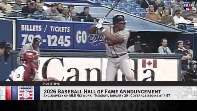 Braves' 2-3-4 hitters in Andruw Jones' MLB debut:
2. Andruw Jones
3. Chipper Jones
4. Fred McGriff
@jonmorosi highlights that the 10x Gold Glove winner could become the 8th member from Atlanta's 1997 squad to be elected into Cooperstown.