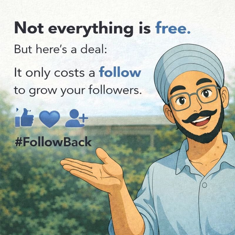 ashmeets07's tweet photo. Lets Connect 

Gain some followers! https://t.co/YZXqt5FyhG
