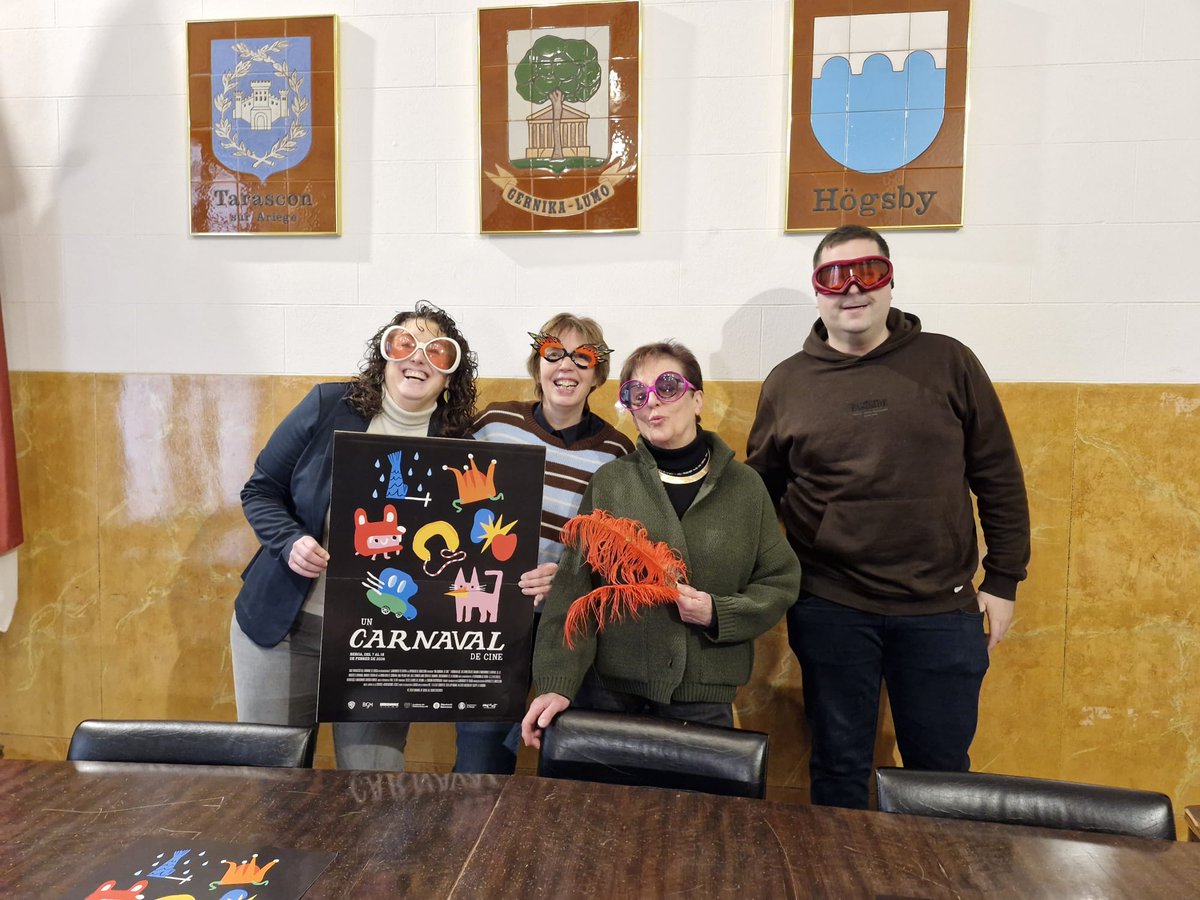 Berga desplega la catifa vermella per celebrar un "Carnaval de Cine" que es farà del 7 al 18 de febrer de 2026 ajberga.cat/actualitat/ber…