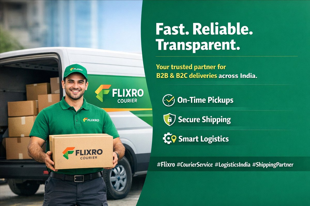FlixroIndia's tweet image. We believe in proper handovers, live tracking, and clear responsibility.
Couriers should deliver parcels, not excuses.
#ReliableCourier #UseOurService #LogisticsDoneRight