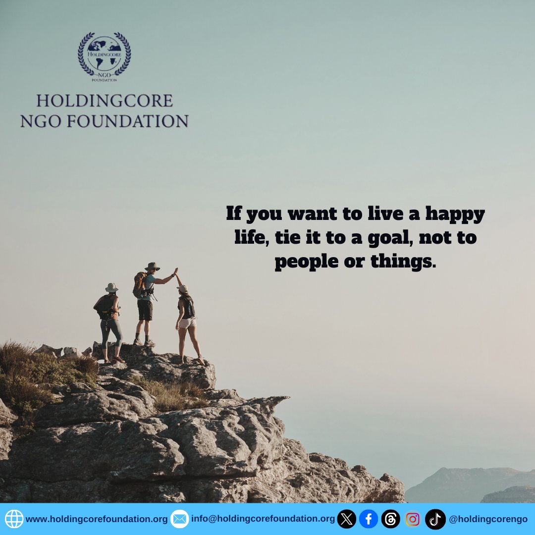 Holdingcorengo's tweet image. When you have a target you are chasing, your happiness becomes a result of your own discipline, not someone else’s opinion. 

 #HoldingcoreEMPFoundation #EmotionalIndependence  #SelfMastery #MondayReflections