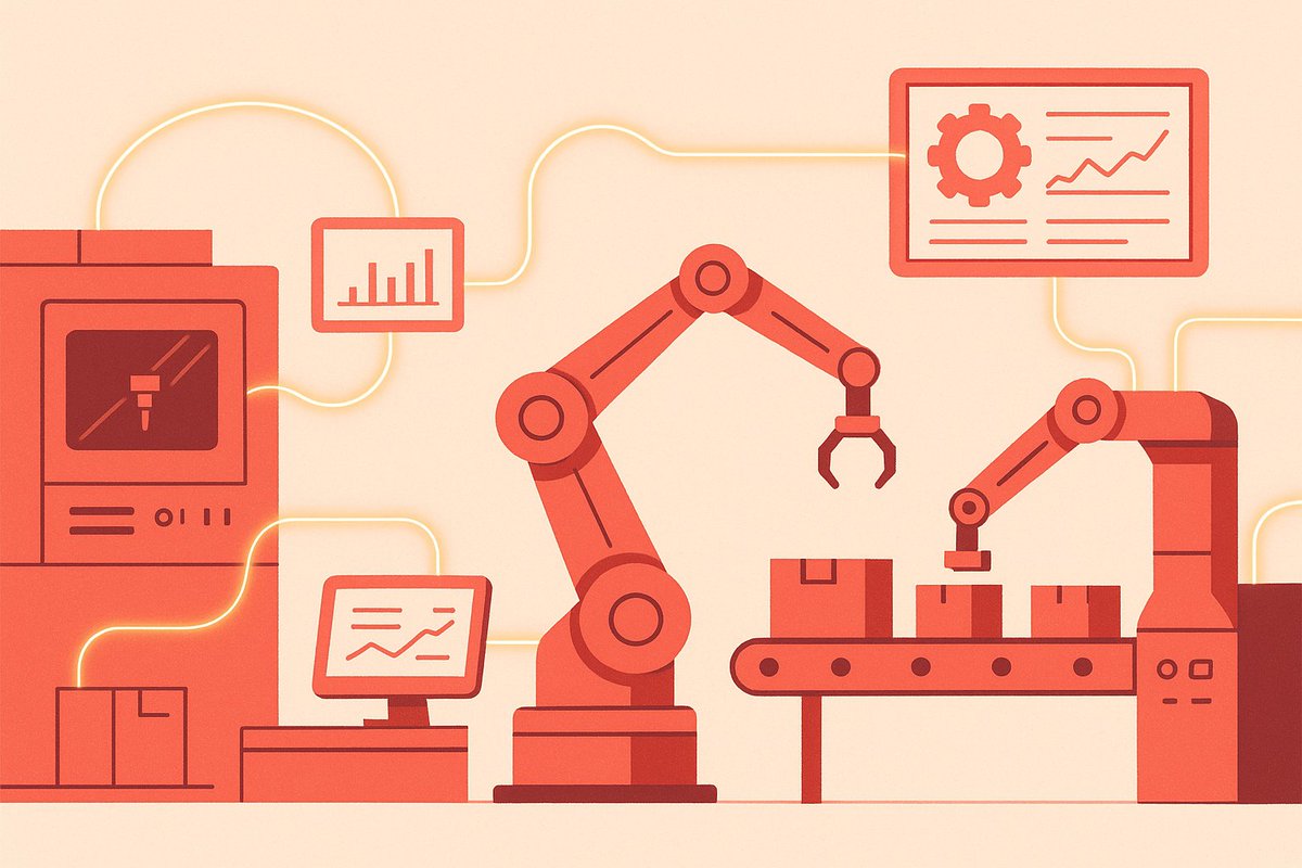 Unlock factory autonomy! @Flexxbotics just made its powerful software FREE. Connect 1,000+ machines, boost efficiency with AI, &amp; transform production. Smarter, faster, future-ready manufacturing for all. #SmartFactory #Automation #Industry40

manufacturing.customertimes.news/flexxbotics-li…