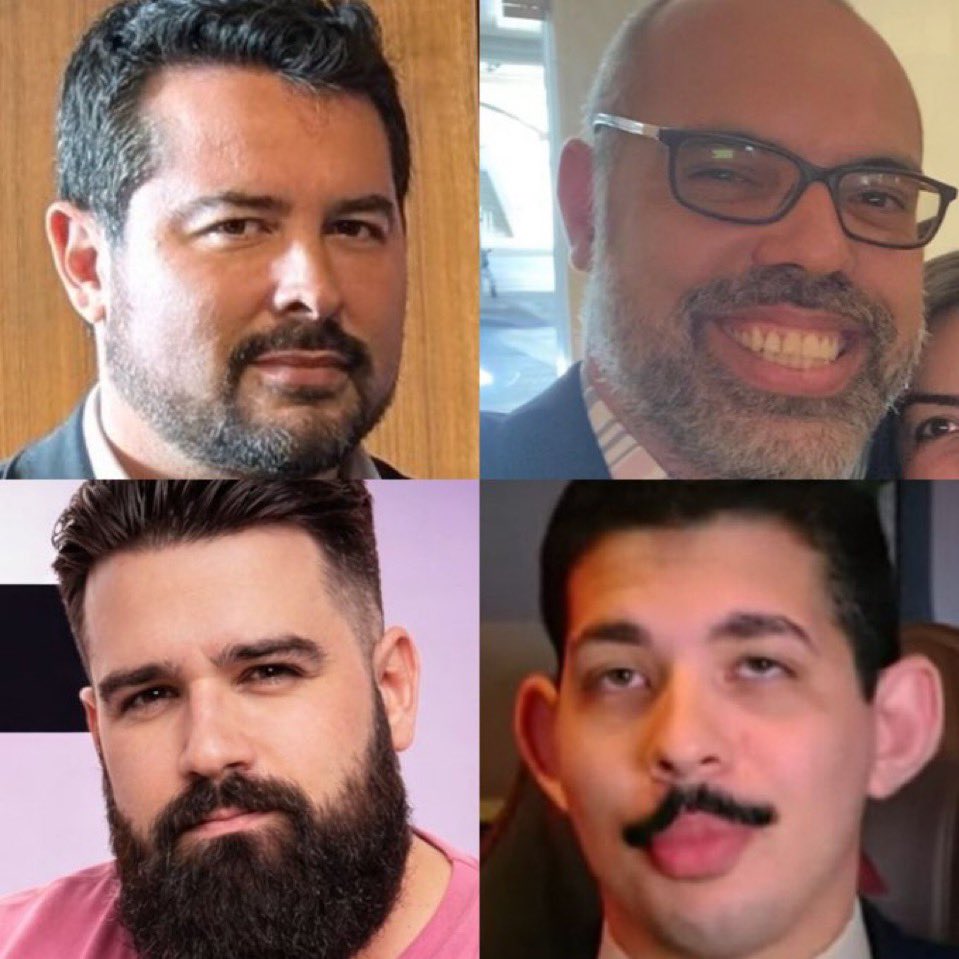 Qual desses tem mais cara de virjão? Prêmio cabaço da extrema-direita.