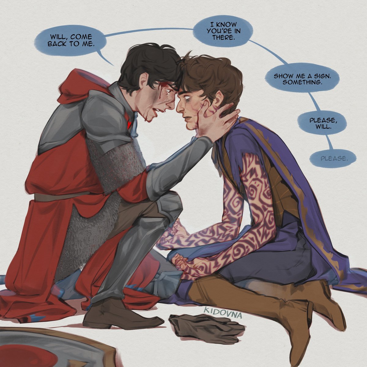 kidovna's tweet image. the paladin and the sorcerer #byler