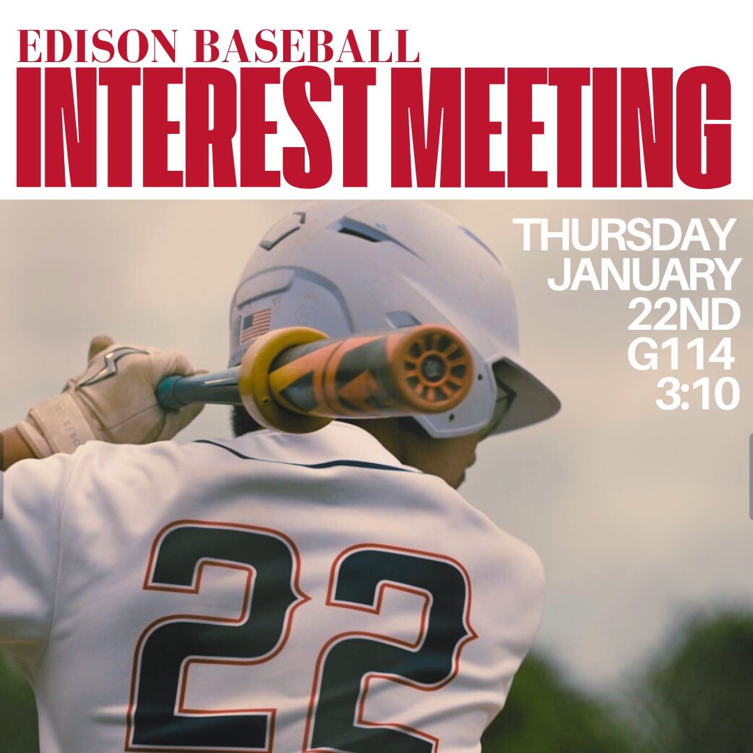 Edison Baseball tweet media