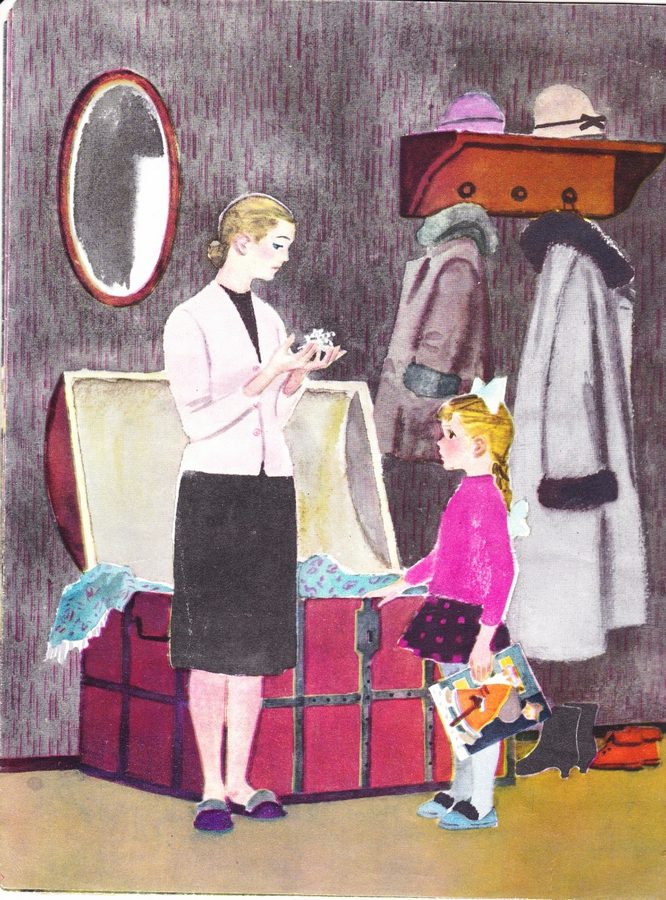 Иллюстрации Татьяны Ерёминой (1912–1995) к сказке Константина Паустовского (1892–1968) «Растрёпанный воробей»