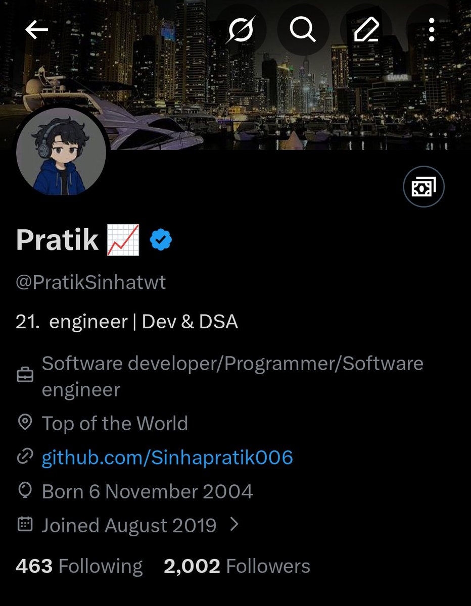 Pratik 📈 tweet media