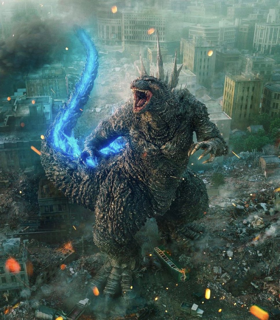 DiscussingFilm's tweet image. PBR and Toho have teamed up to release a Godzilla-sized 99 pack of beer