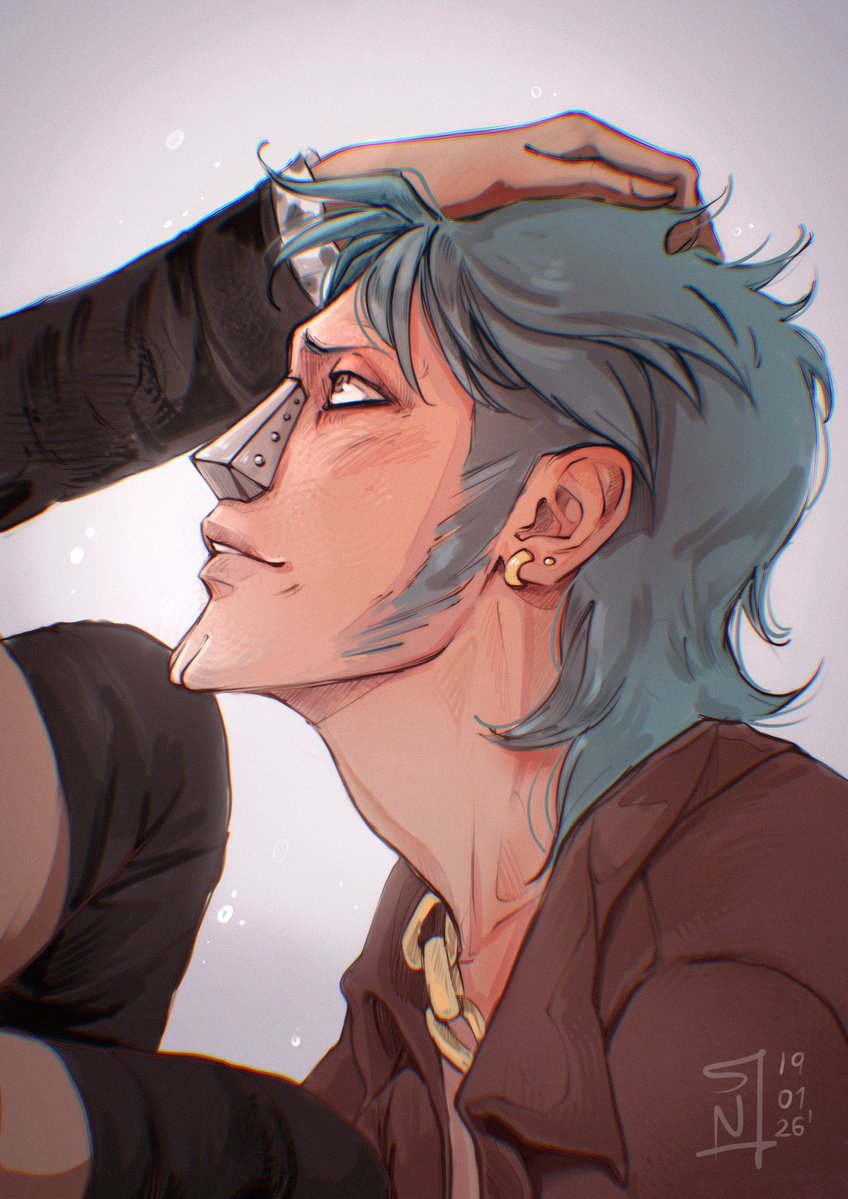 Niemti_Art's tweet image. Puppy eyes Franky ✨ 
#frobin #cyborgfranky #nicorobin #onepiece #onepieceart
