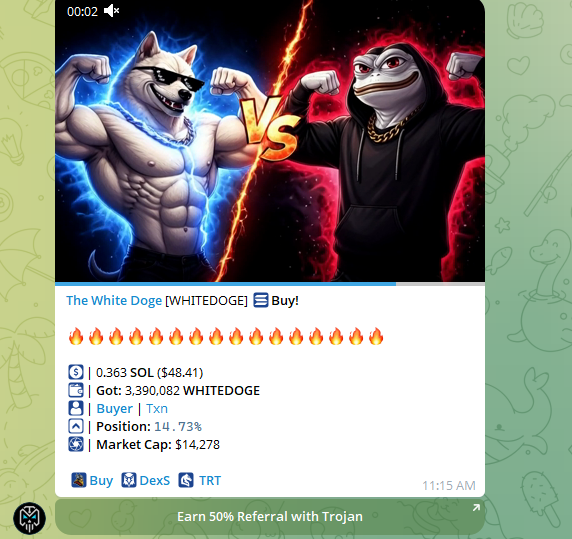 DnJUQrxqtAtQfxLBDEM49RkSmJN5BEWjum8ZVPAxpump
$whitedoge $whiteshiba sending 
t.me/thewhitedoge_c…

$whitepepe