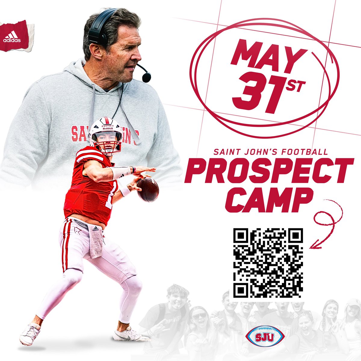 Kingston7Jones's tweet photo. Thank you to @CoachHerberg For reaching out and inviting me to @SJUFootball’s prospect camp can’t wait to get on campus and learn more! @OJW_Scouting @PrepRedzoneMN @nextlevelmn https://t.co/tr7xdvts6n