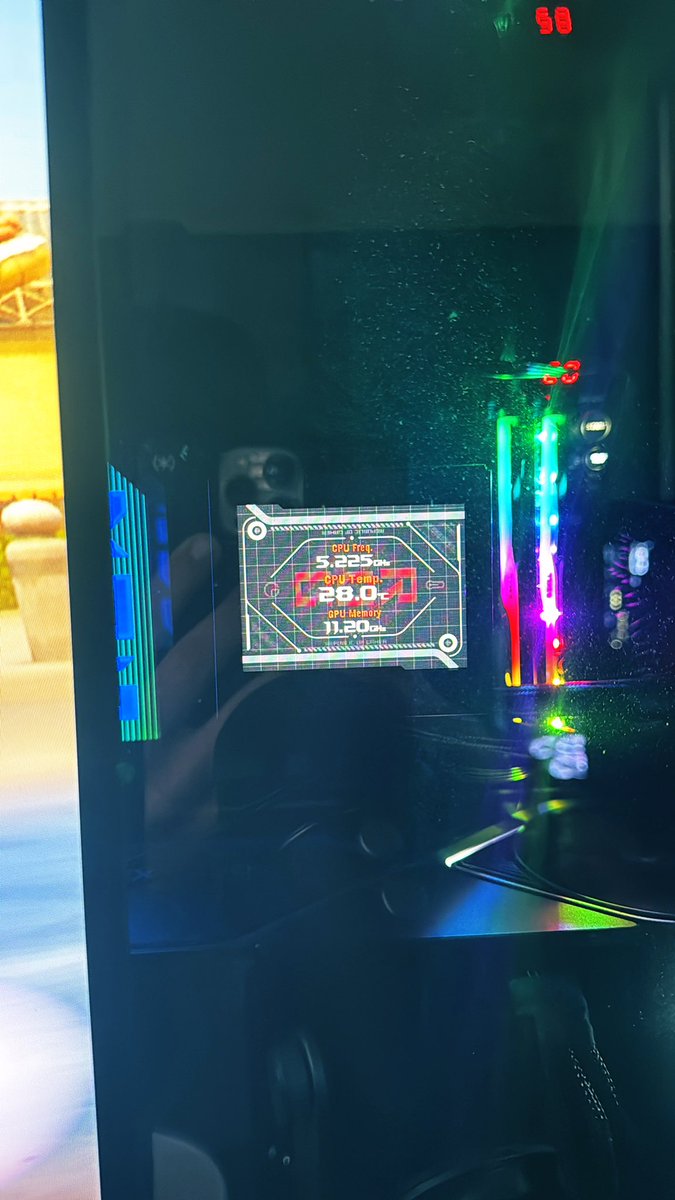 spacemanmo's tweet photo. Beast of a PC. Ryzen 7 9800x3d, nvidia 4080. G.skill z5. Asus extreme mother board. 7 Corsair fans. Rog cpu cooler 😈 https://t.co/1icpawnWAK