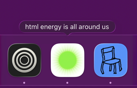 html energy ❇️ tweet media