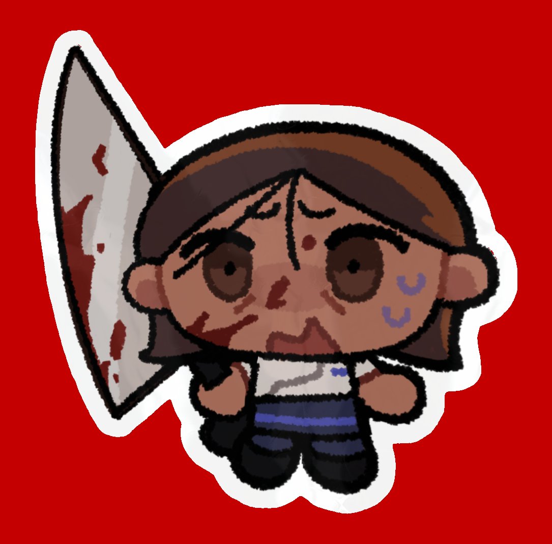 we also have little $3 stickers... and $6 acrylic charms!