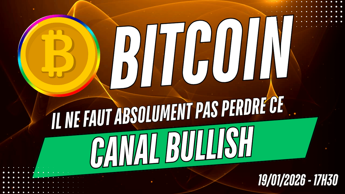 BITCOIN IL NE FAUT ABSOLUMENT PAS PERDRE CE CANAL BULLISH 🔥ANALYSE CRYPTO  Vidéo disponible içi : 👉 https://t.co/1BtW9EcM7b - Commentez ma vidéo sur  YouTube ✓ - Partagez et retweetez à fond 🔥 $