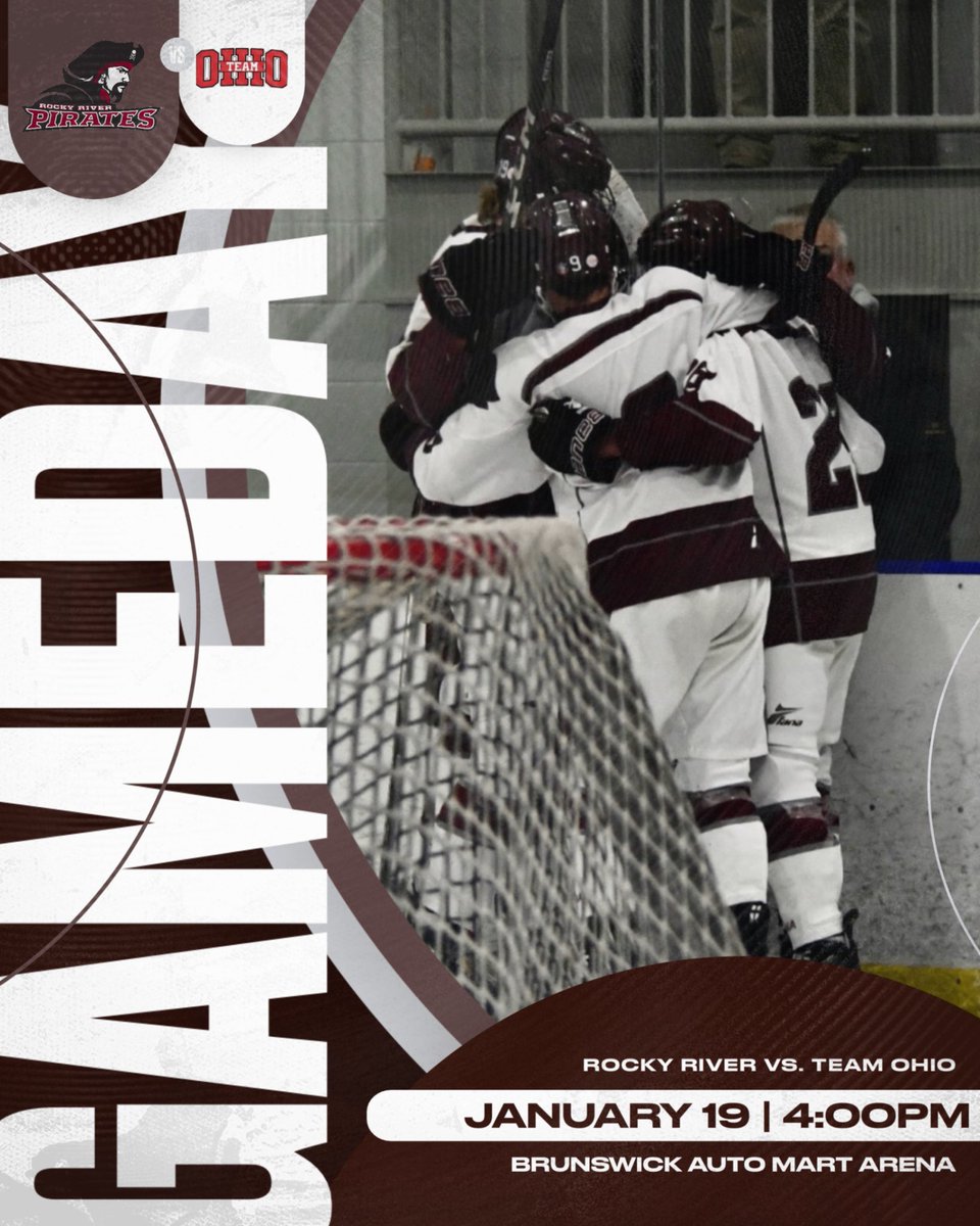 Wrapping up the Walsh MLK Tournament today - let’s finish strong! 💪 🏒 #gopirates🏴‍☠️