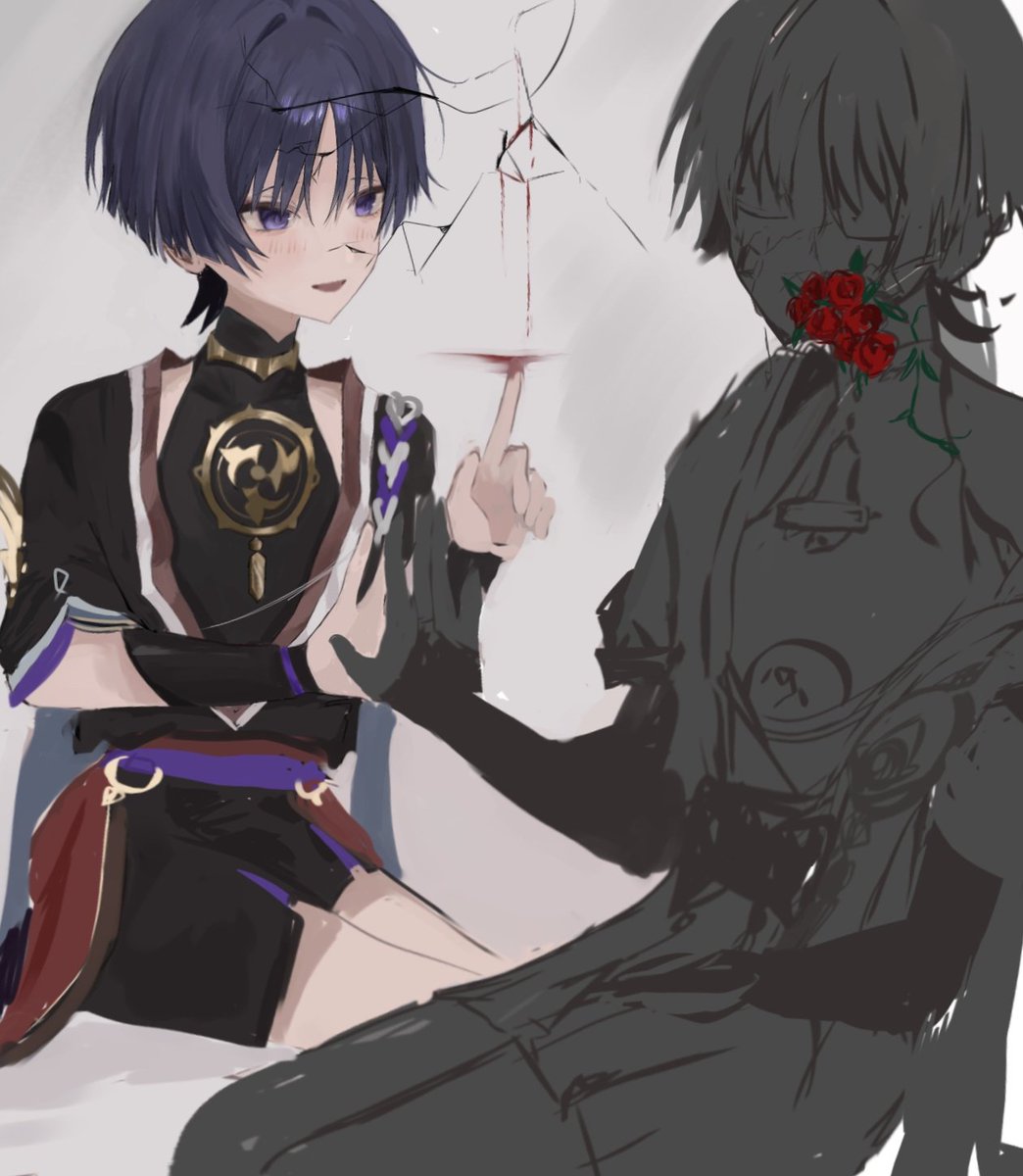 0103____1p's tweet image. 두 경계선이 교차할때 세계수는 균열을 이르켰고, 거울은 눈물을 흘렸다.