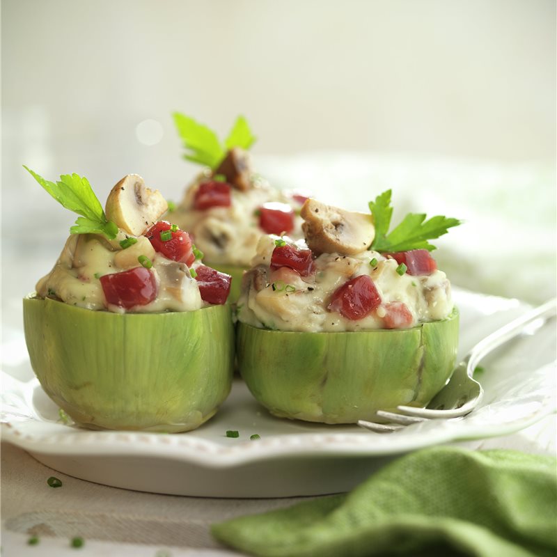 alcachofa_es's tweet photo. 👨‍🍳 Alcachofas rellenas de jamón y salsa cremosa de champiñones, una receta fácil y sabrosa 
https://t.co/Z00FlA99cs
💚 #CocinemosJuntosAlcachofas #recetasdecocina #alcachofas #jamón #champiñones #cocina https://t.co/UAxoFL5QiT