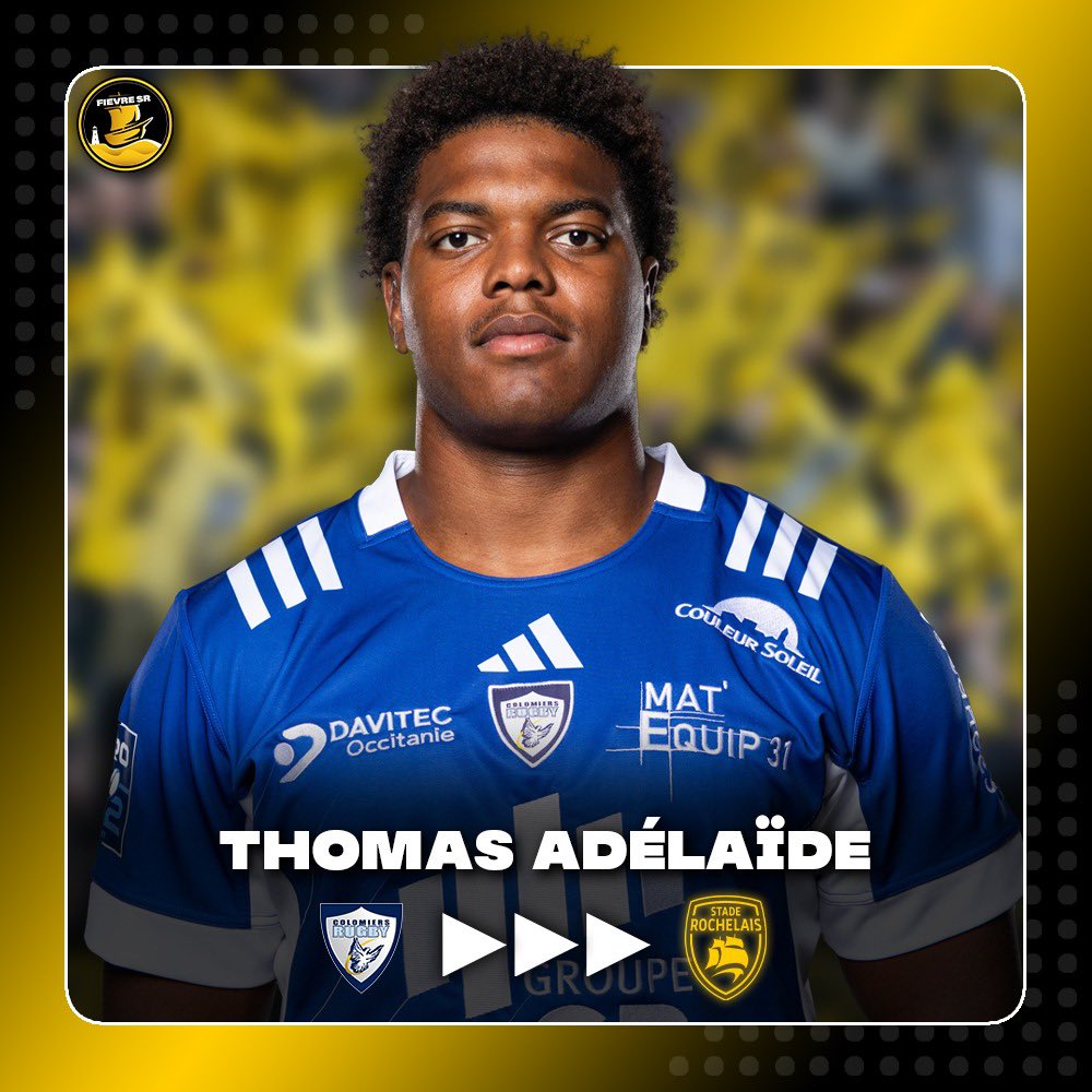 fievresr's tweet image. 🚨 C’est officiel ! Le RCT a annoncé dans un communiqué que Thomas Adélaïde (deuxième ligne, 23 ans) quittera le club rouge et noir à l’issue de la saison. Comme révélé par Midi Olympique, le jeune deuxième ligne devrait bien prendre la direction de La Rochelle 👀

#FievreSR 💛🖤