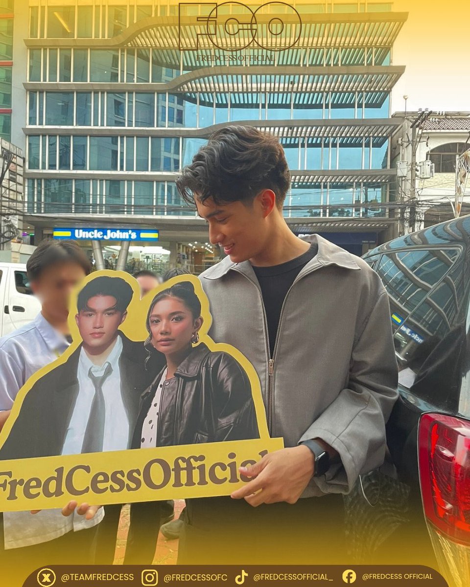 teamfredcess's tweet image. From fandom hearts to Fred’s hands—our unity shines. 🥹 Here are some photos of our dearest Fred holding our sintra. To more memories and moments with you, Fred! Hopefully, soon with our precious Ali (after big night). 💛

#FredCess