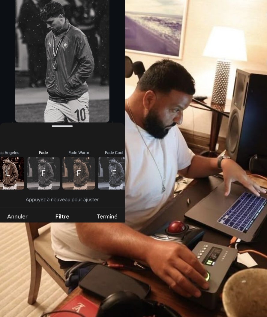 Diaz choosing the best filter to look sad.