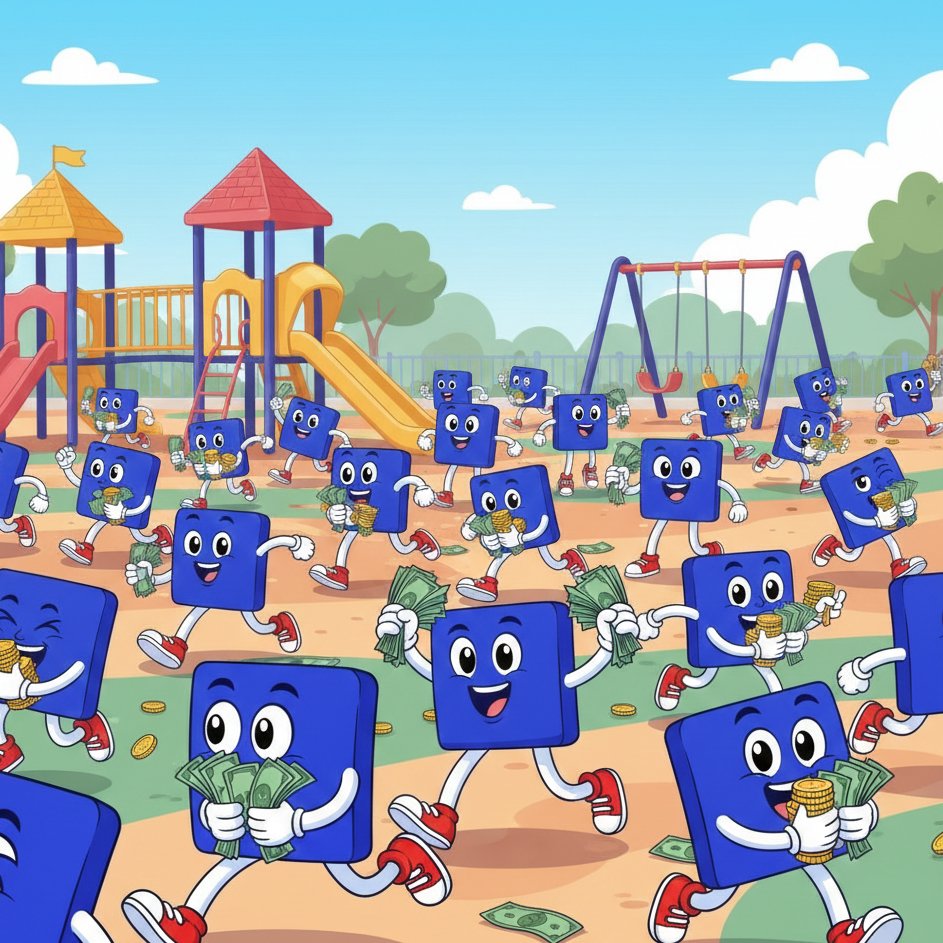 justbasecoin's tweet photo. Not kids being wild, $JUSTBASE holders playing the money game 😎💸

https://t.co/CTsQo1WP8G https://t.co/Nf73mQPaej