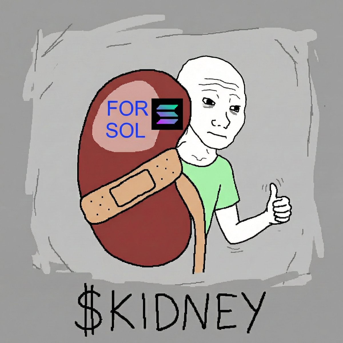 OneKidneyLeft's tweet photo. $KIDNEY — "The Last Asset"

Save the patient: 
💊 CA: 9W1iyTArLM6VXd77X56p89bxeNYvyauSxYcHKUHUpump 📷 Link: https://t.co/AvQhpmrOXA

$KIDNEY #Solana #Pumpfun https://t.co/uOwndnzhQP