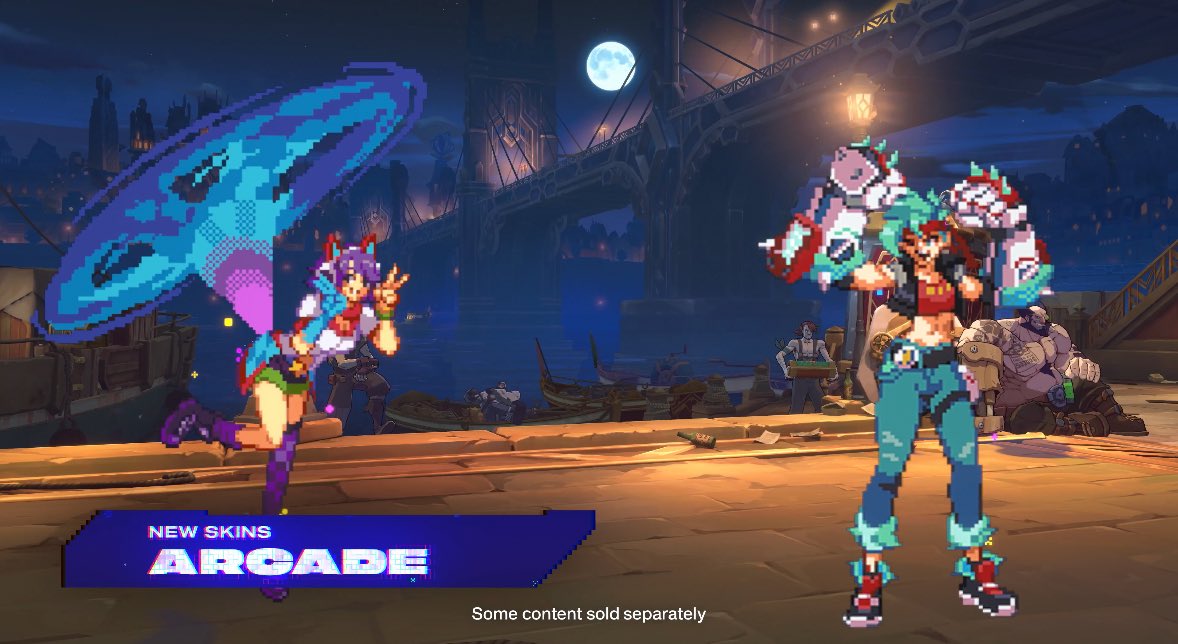 The 8 bit taunts are so good