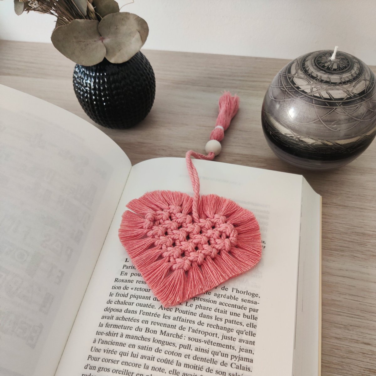 Les marque-pages Coeur made in Hyliacréations ❤️