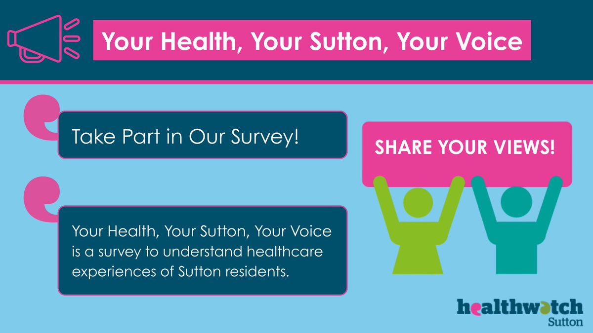 Healthwatch Sutton tweet media