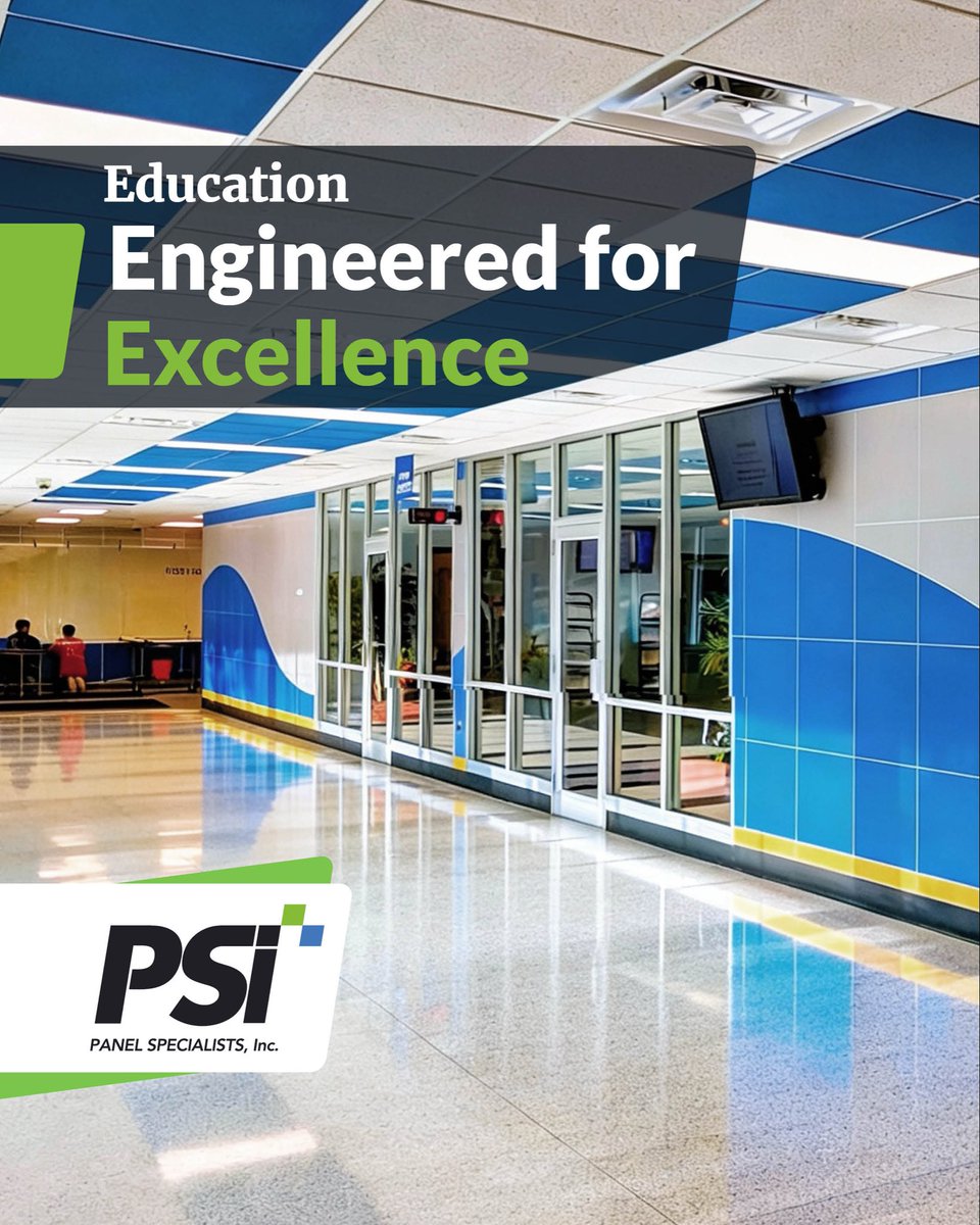 panelspec's tweet photo. From custom high-pressure laminate murals to durable phenolic panels, PSI surfaces transform walls into defining elements.

For more information, please contact us at:
+1 800 947 9422
info@panelspec.com
or visit
https://t.co/eEZOLXpnV2

#DesignBuiltToLast #WallPanel #WallPanels https://t.co/JM9Cd99geS
