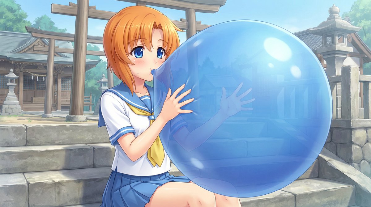 LoonerGamer's tweet photo. Ryūgū Rena

#aiart #balloons #loonergirl https://t.co/lQczFvqUNu