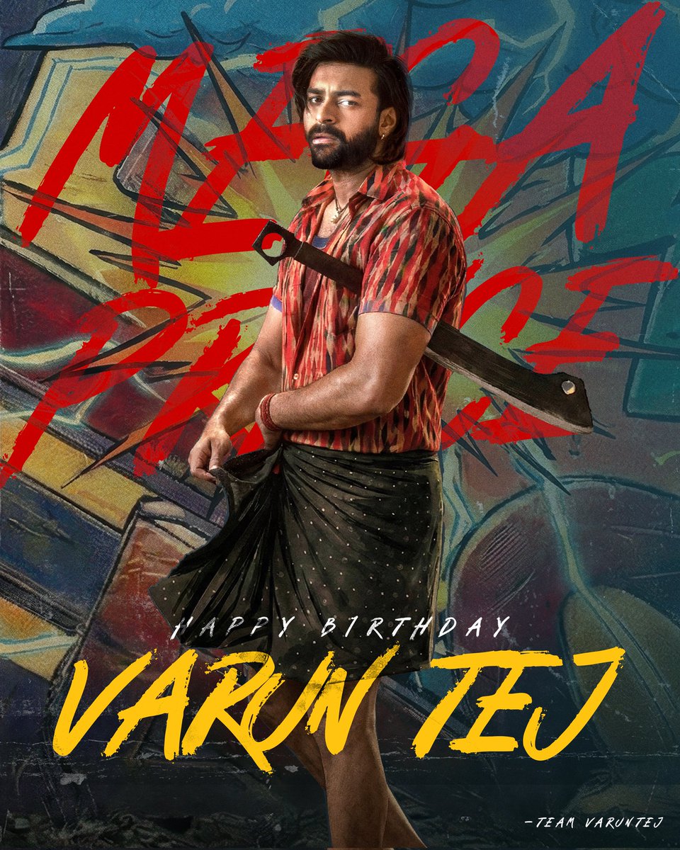 TeamVarunTej's tweet photo. Happy Birthday to our one &amp; only Mega Prince @IamVarunTej aka #KoreanKanakaraju 🎉❤️

 WE'RE BACK with #KoKaGlimpse 🐉🤩

— https://t.co/PfRfbcRu7k

#HBDVarunTej https://t.co/7ZHMxBUwvJ