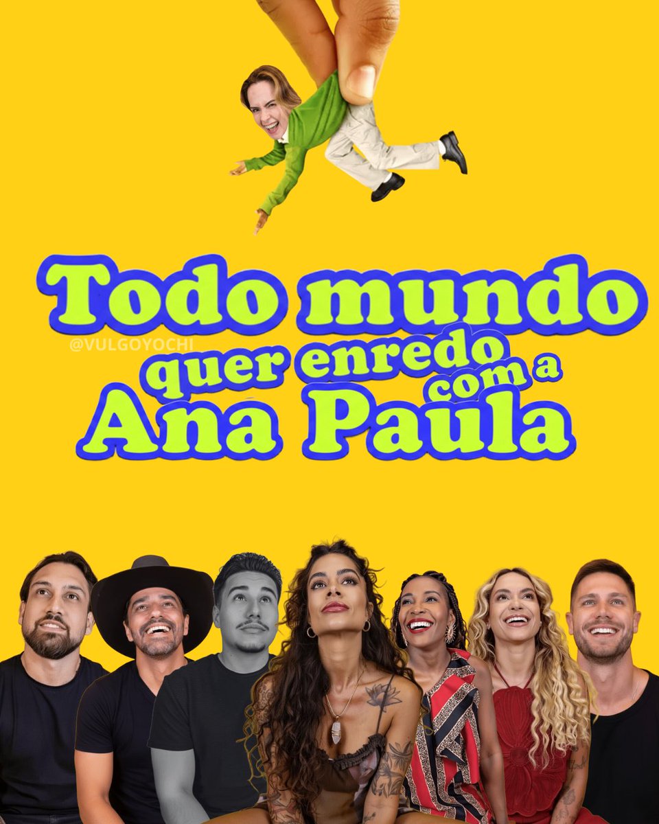 Do mesmo criador de “Todo Mundo Odeia o Pedro”, vem aí: “Todo Mundo Quer Enredo com a Ana Paula” #BBB26