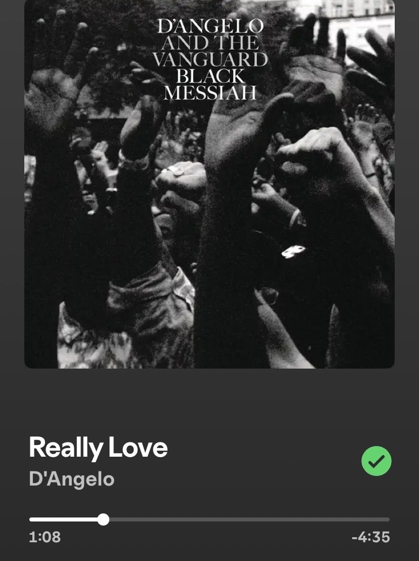 LikeIsNas's tweet image. One of the most beautiful songs I’ve heard. #DAngelo #ReallyLove #RIP #PoetsAndRhymers