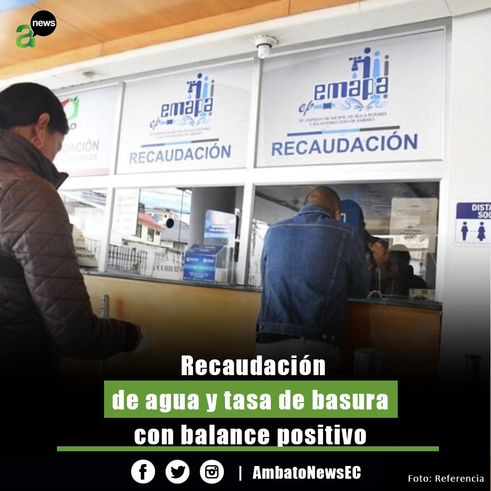 Francisco Cañadas, gerente Emapa, informó que hasta el 31 de diciembre se recaudaron 626.006,80 dólares por concepto de agua potable. En cuanto a los valores correspondientes, el monto alcanzó los 297.823 dólares, reflejando un balance favorable en la aplicación del convenio