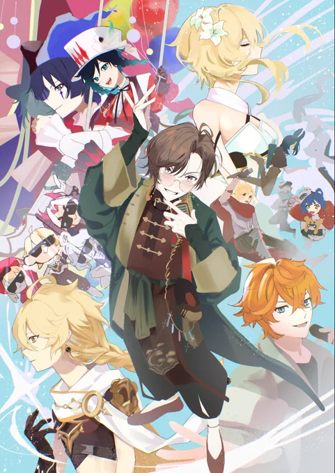 旅人2周年 #天月イラスト部