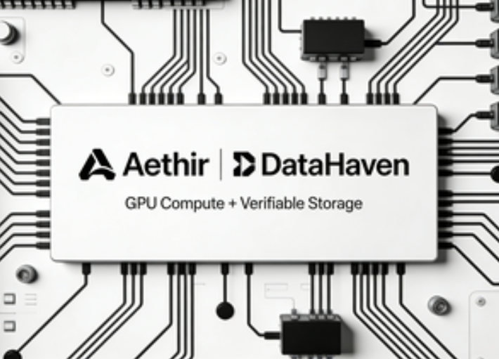 Slava_Past's tweet photo. @DataHaven_xyz  @aethircloud The complete AI stack is now reality with Aethir + DataHaven, who provide two critical resources—top-tier GPU compute and secure verifiable storage—to power the most ambitious AI projects on the planet. https://t.co/zcOGLwscTg