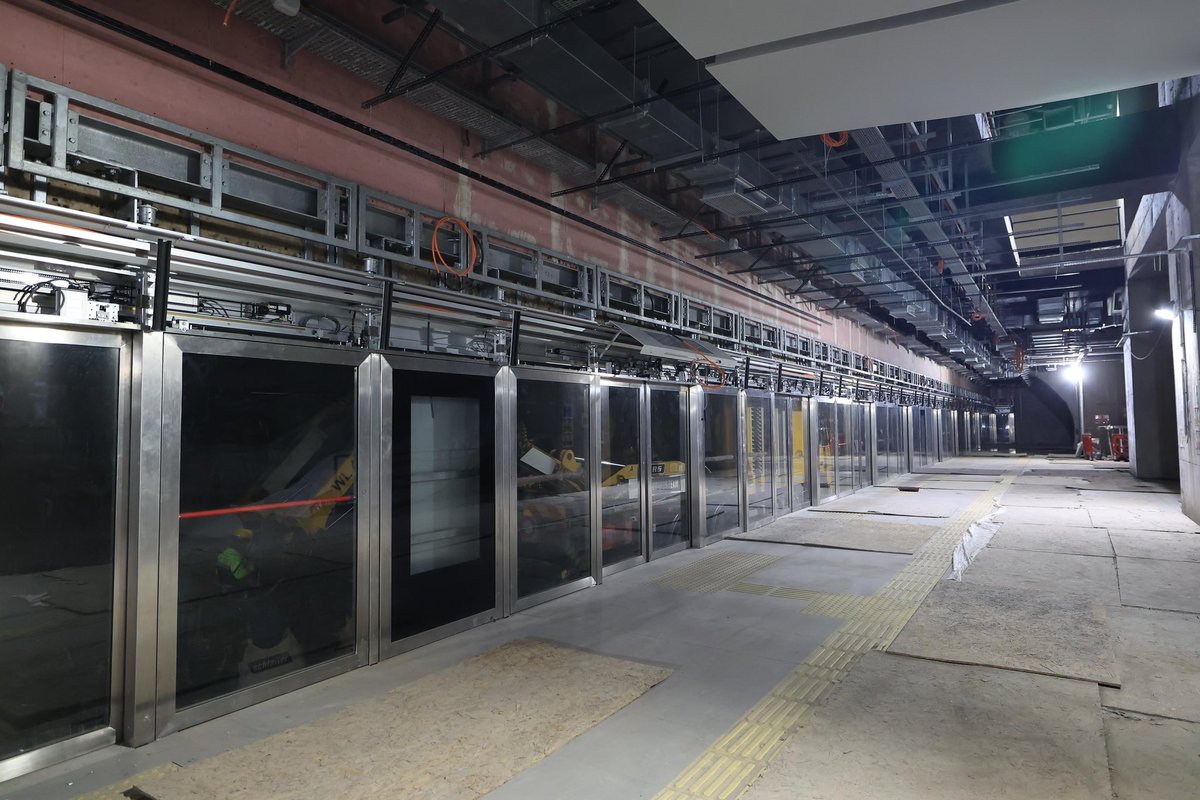 2024 ortası - 2026 başı
M12 hattında 1,5 yılda bu kadar ilerlenmiş.