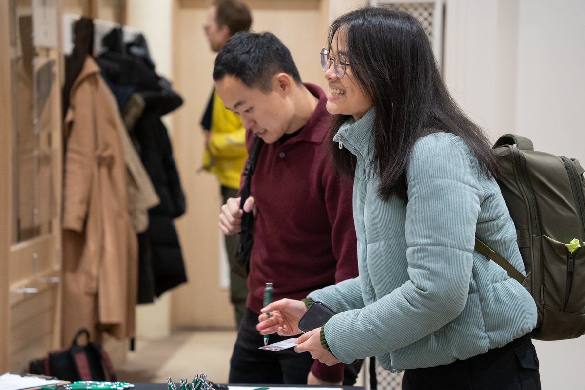 NewtonInstitute's tweet image. 🗣️ It’s a full house! A warm welcome to our participants on the 'Foundations of Causal Inference' workshop.

👉 View the schedule here: newton.ac.uk/event/cifw01

#NewtonCIF2026 #causalinference #statistics #computerscience #publichealth #economics #machinelearning