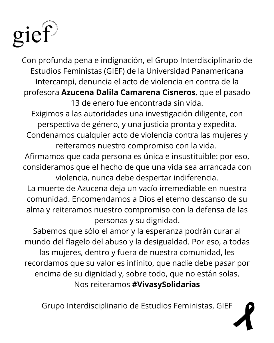 giefup's tweet photo. #JusticiaParaAzucena, #VivasYSolidarias. https://t.co/vLmTqMX7cB