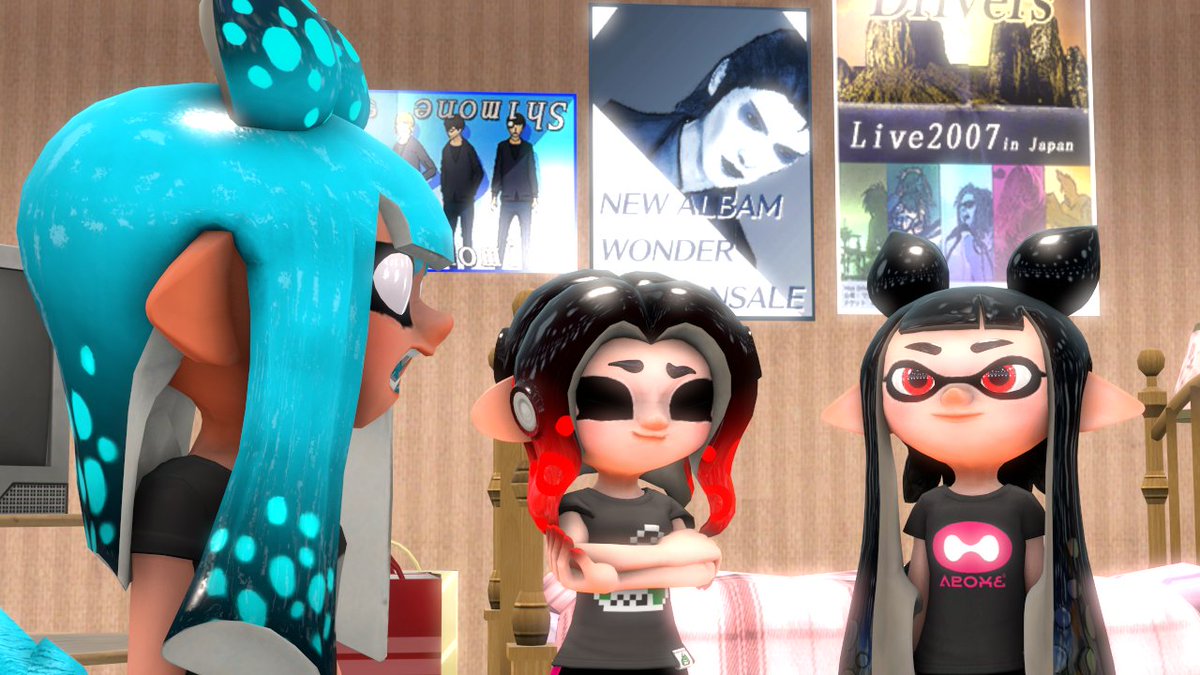 I love my friends ❤️
For: Jennliyz
For <a href="/mellprincess_/">Ameliaa🎭🎤🍡🧸</a> 
#Splatoon3 #SoccerFillmmaker #Splatoonoc #OC