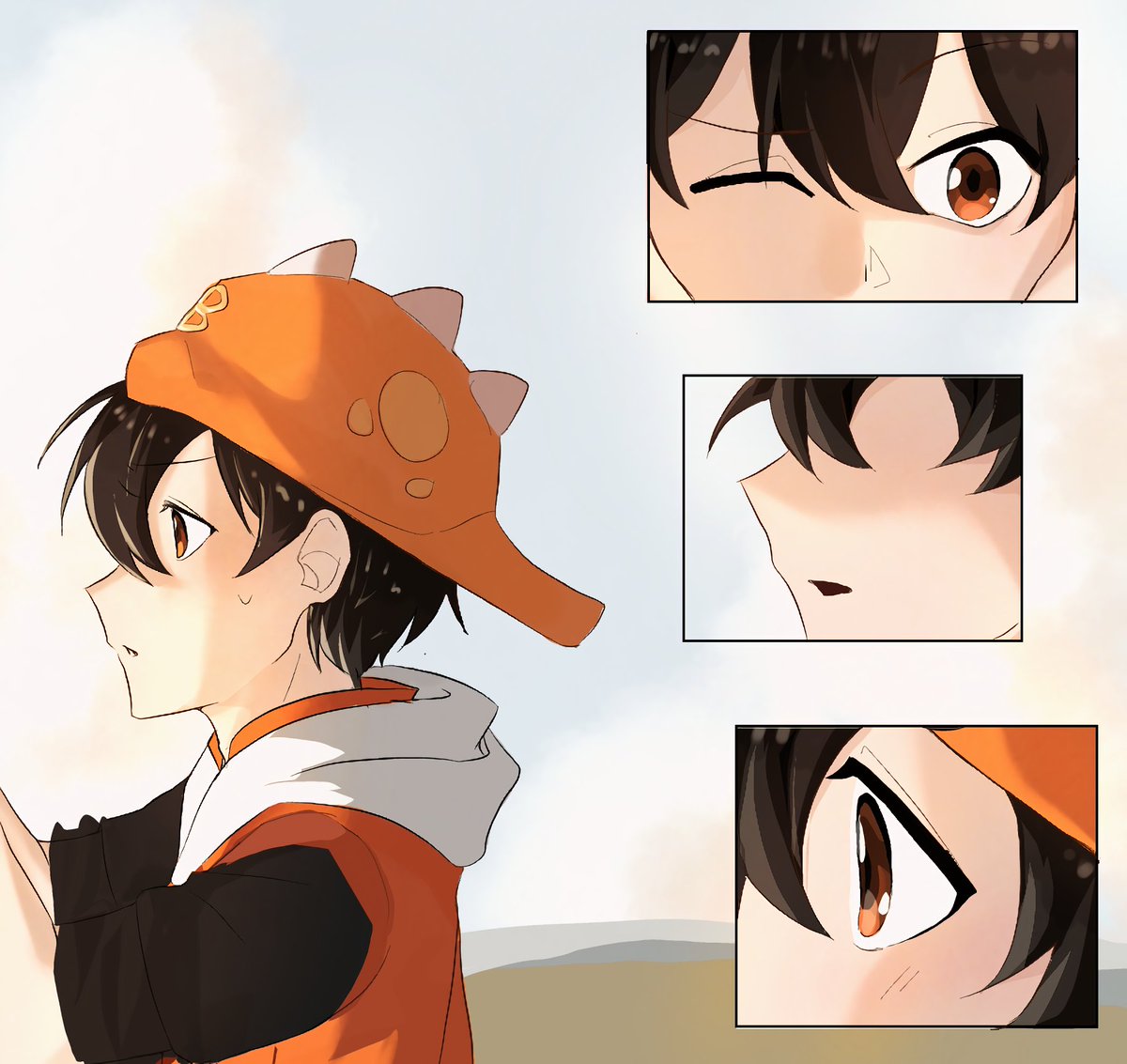 UGoemir83407's tweet photo. I mean the view is beautiful?? 

I Post a edited video on tiktok, ur welcome to check it everyone: 
[https://t.co/iJTDOU6X6P]

#boboiboygalaxy 
#yaya 
#BoBoiBoyFanart 
#yayayah
#monsta
#everyone 
#fanart
#digitalart https://t.co/qjIJxmAGya
