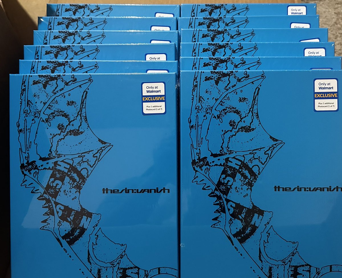 ENHYPEN THE SIN VANISH US Shop Exclusive Walmart Album/Photocard