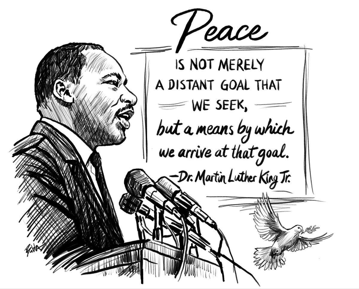 Dr. Martin Luther King Jr. reminded us that real change does not come through chaos or violence, but through courage, discipline, and peaceful resolve.

Nonviolence was not weakness — it was strength under control.