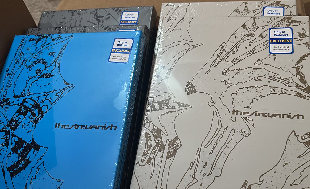 ENHYPEN THE SIN VANISH US Shop Exclusive Walmart Album/Photocard