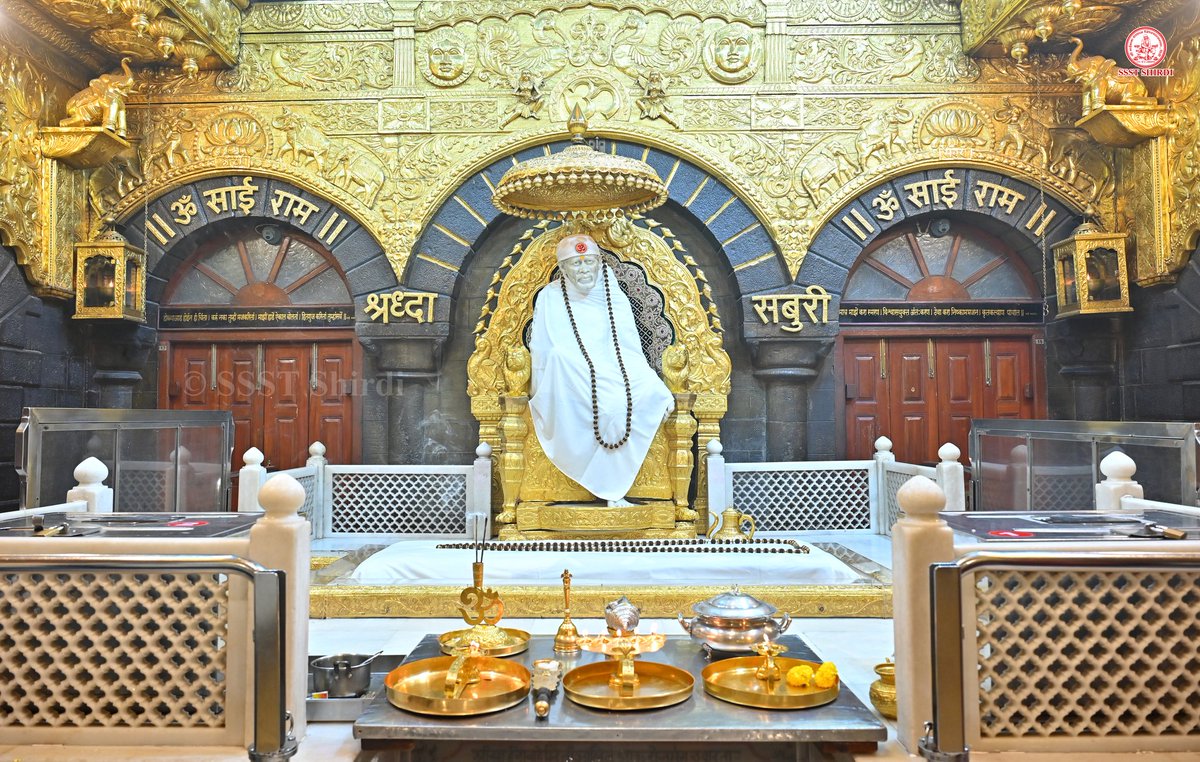 *!! ॐ साई राम !!*
*श्री साईबाबा संस्थान विश्वस्त व्यवस्था,शिर्डी*
*!! ॐ Sai Ram !!*
*Shri Saibaba Sansthan Trust, Shirdi*
≈≈≈≈≈≈≈≈≈≈≈≈≈≈≈≈≈ 
*आरती :-शेजारती*    
*सोमवार १९ जानेवारी २०२६*  
*Aarti :-Shejarti*
*Monday 19 January 2026*