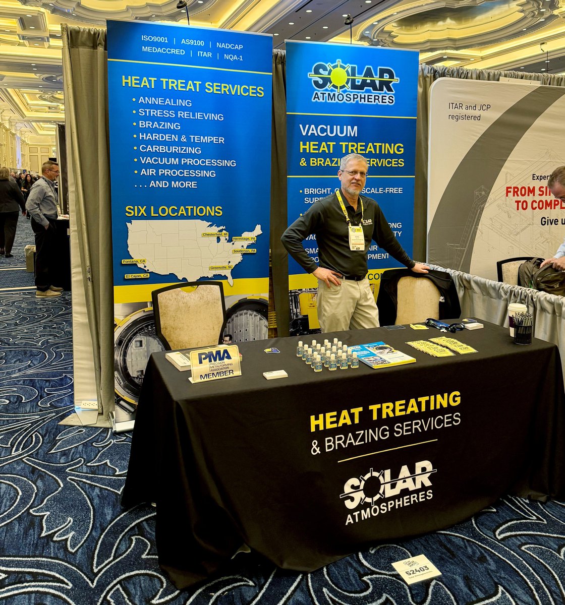 Solar Atmospheres Heat Treating tweet media