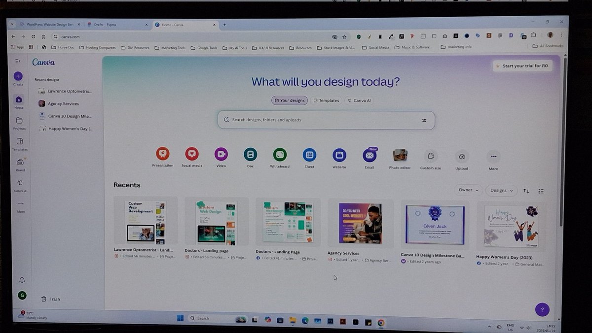 Sithembiso_Jack's tweet photo. 👨‍💻😬Decided to clean all my Canva work and start over while keeping my library organised 💥💥👨‍💻👨‍💻🤖🤖🔥

#WebDesign #WebDevelopment #CanvaPro #SouthAfrica https://t.co/6MmNMHPYz3