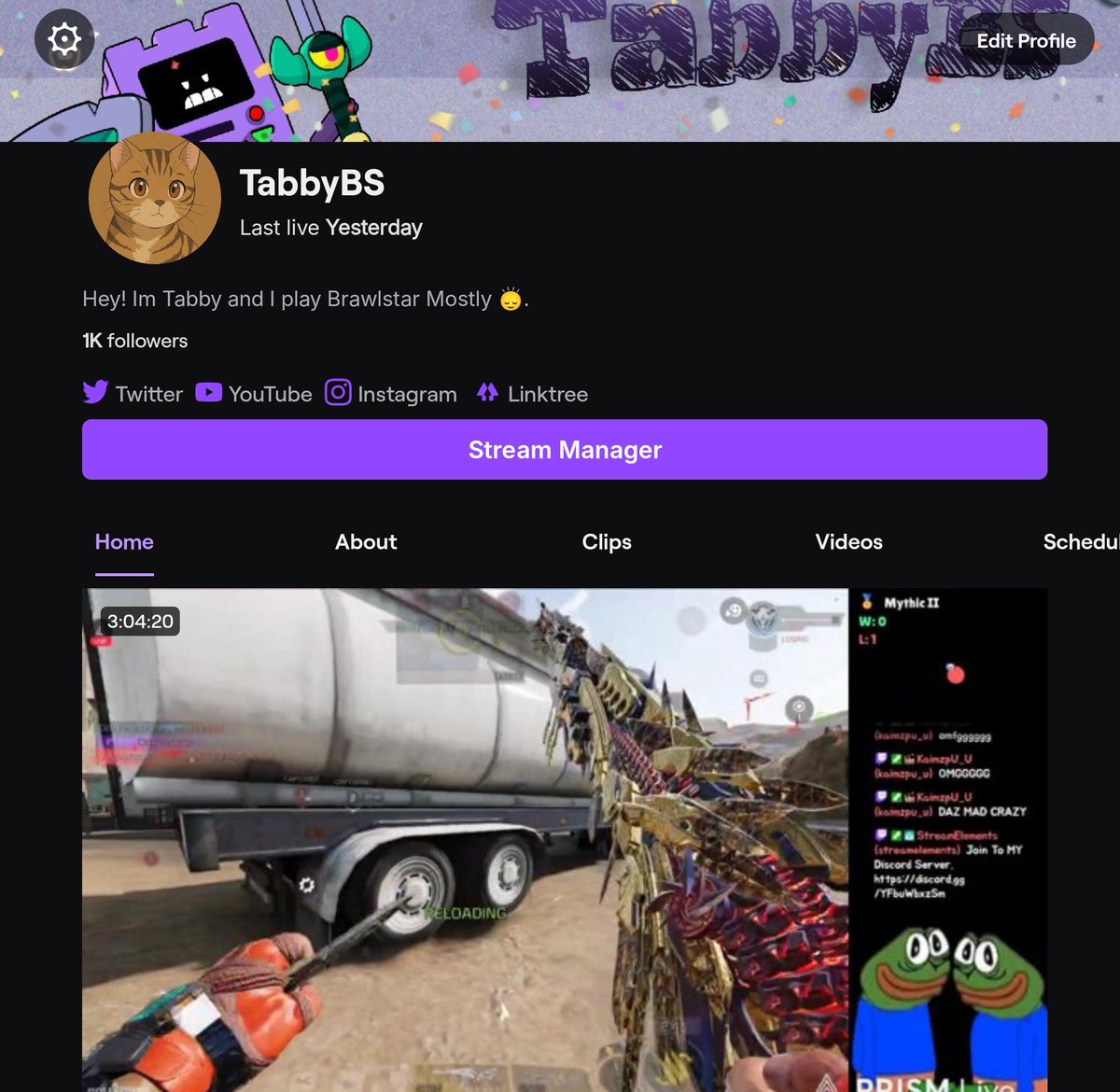 Tabby tweet media